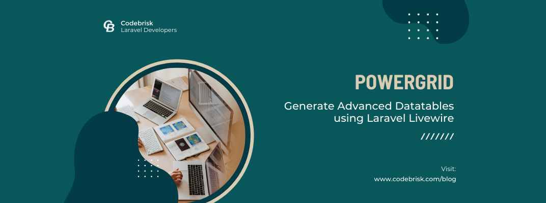 PowerGrid - Create Advanced Datatable Using Laravel Livewire cover image